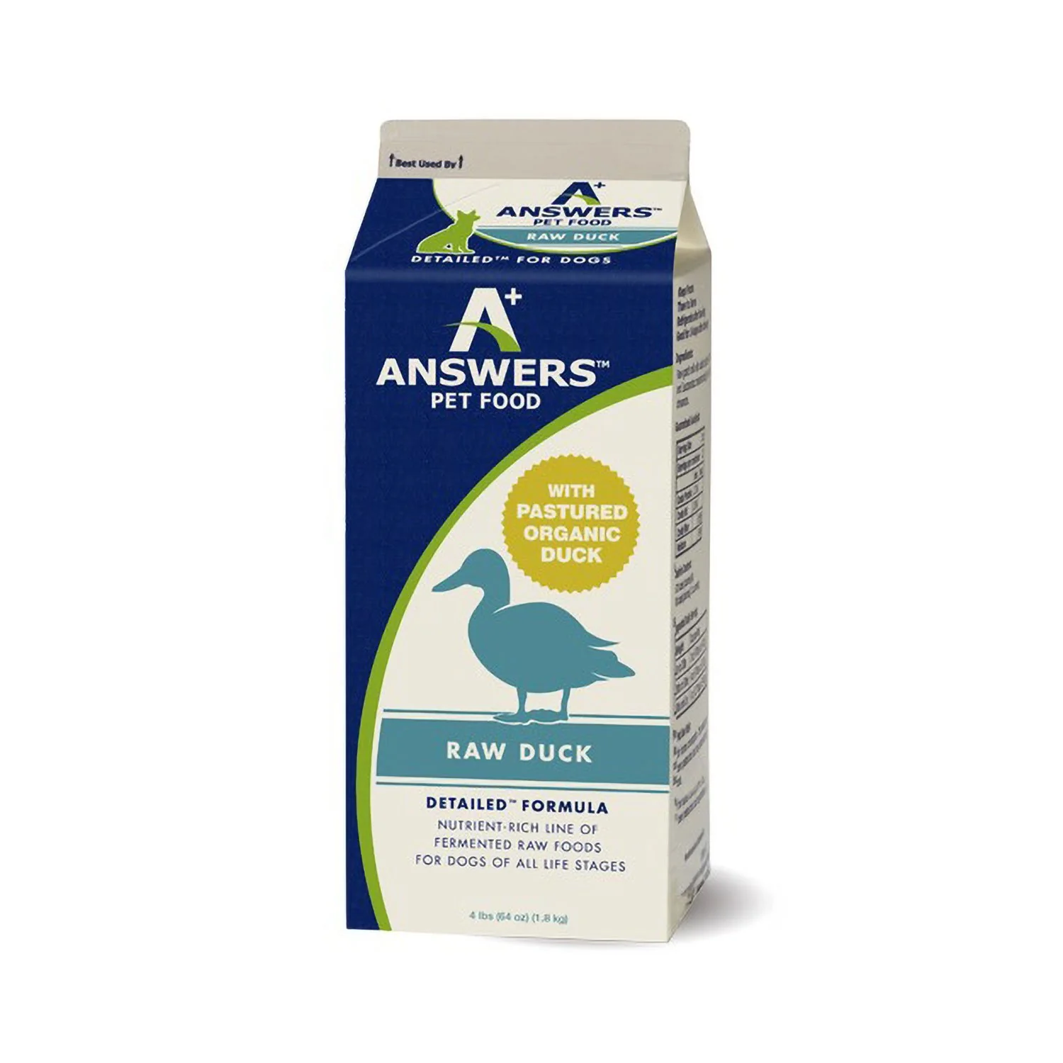 Answers Detailed Duck 4lb Half Gallon