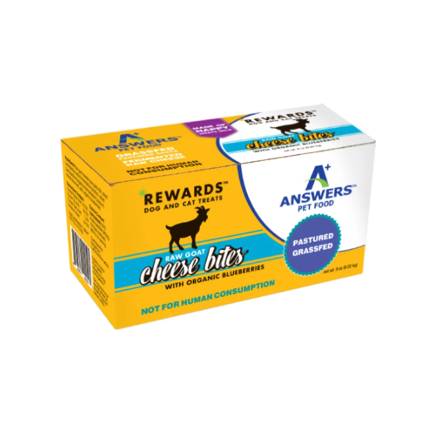 Answers Goat Milk Cheese Treat Blueberries 8oz - Image 3