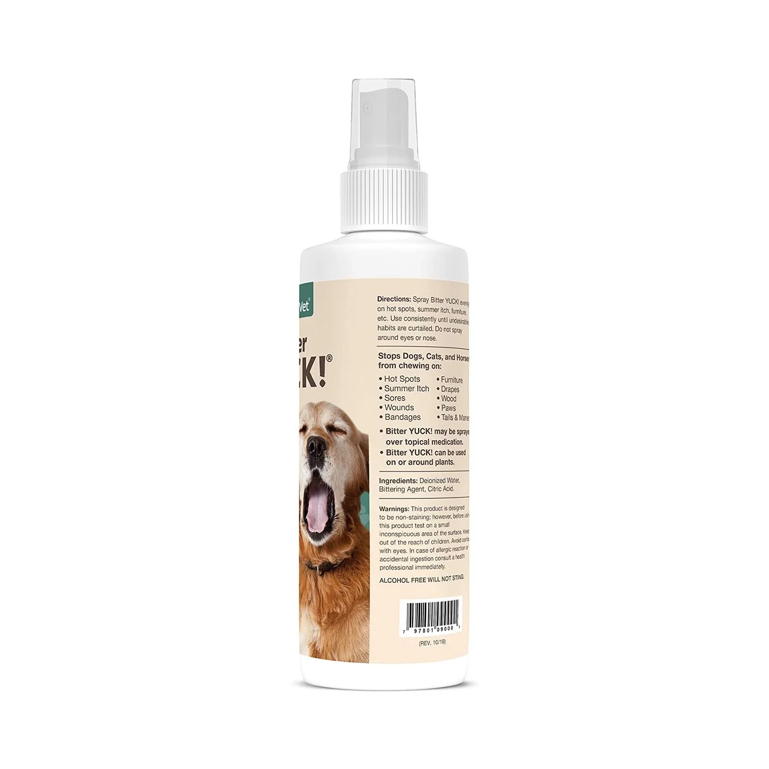 Bitter Yuck No-Chew Spray Dog + Cat 8oz - Image 3