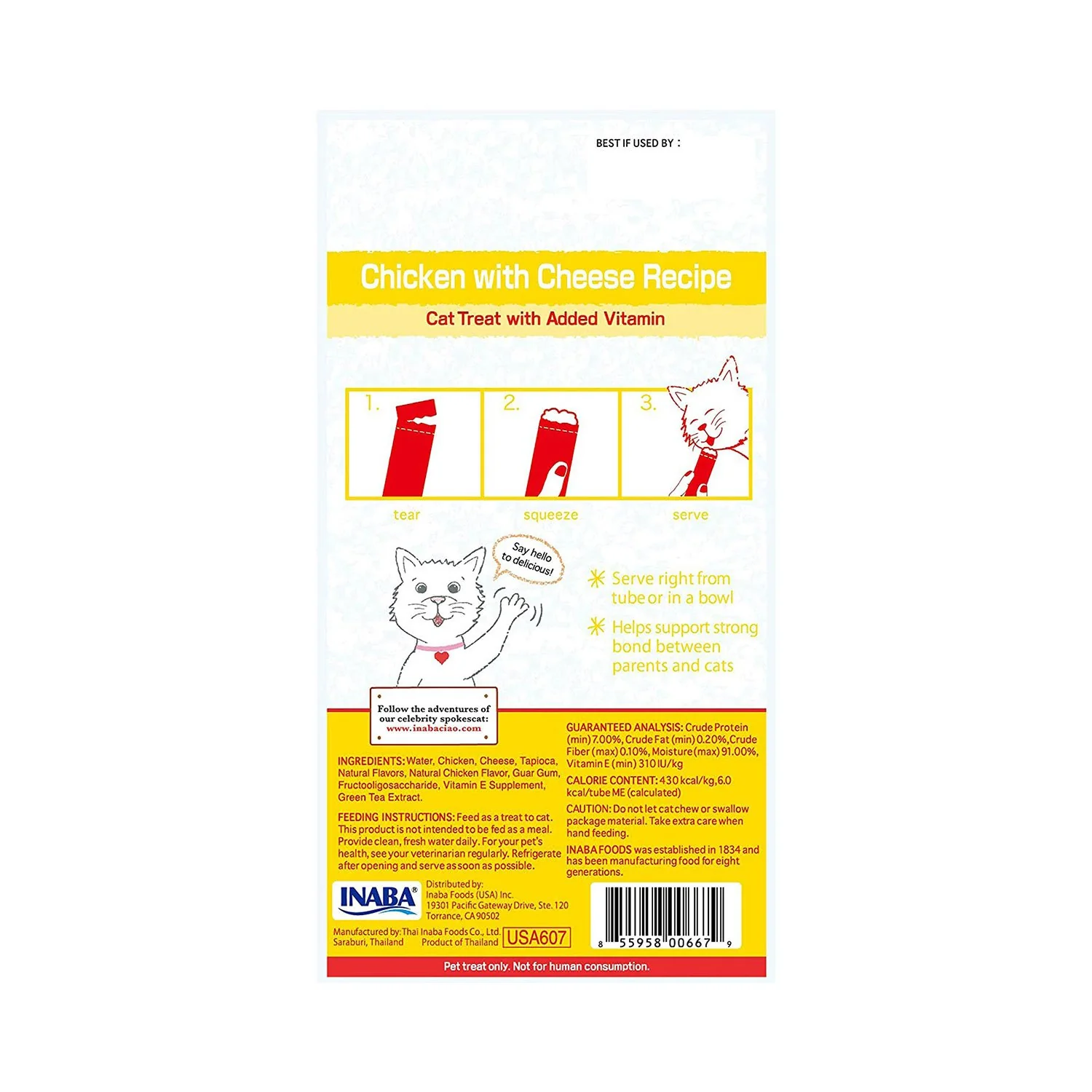 Ciao Chicken Cheese Purees - Image 2