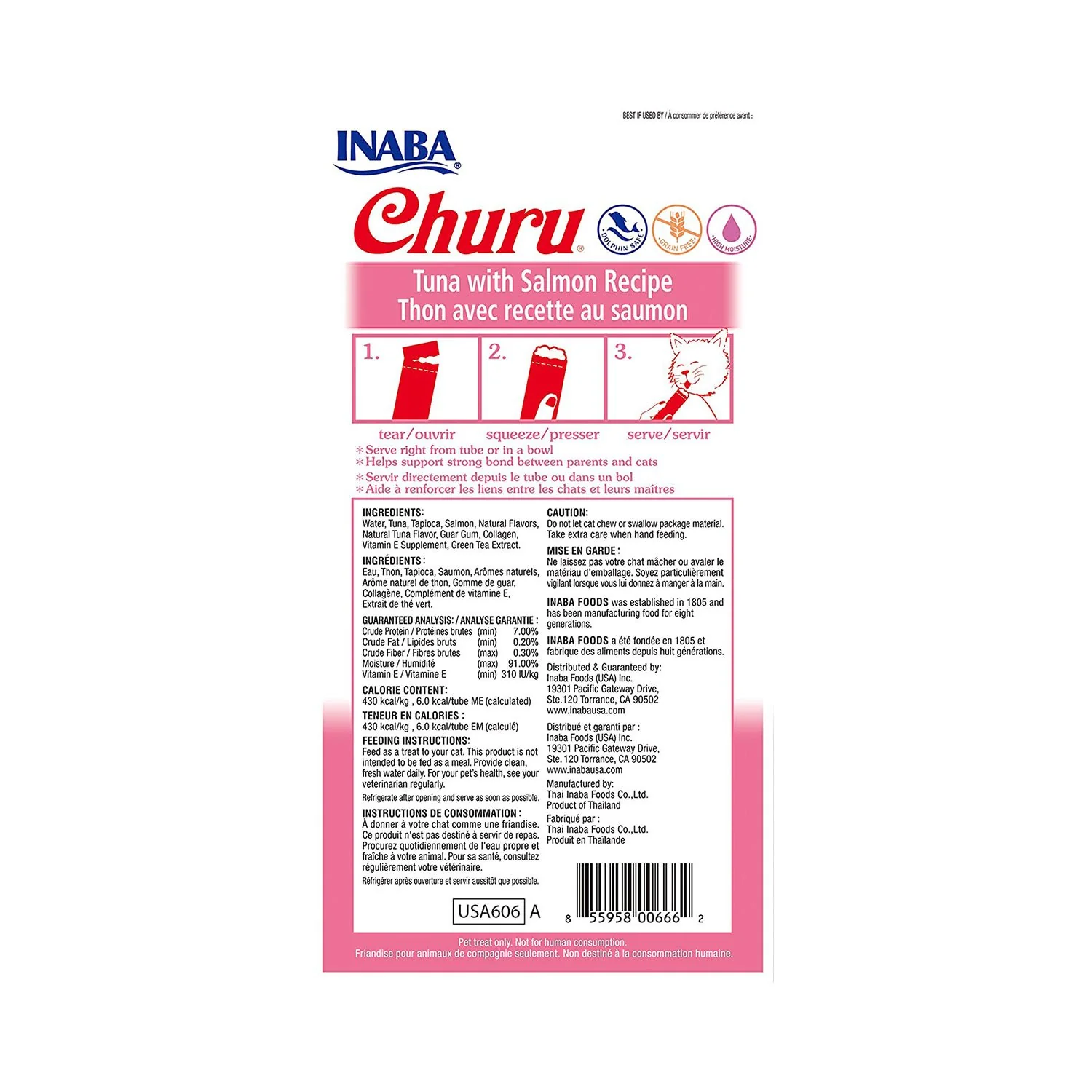 Ciao Tuna Salmon Purees - Image 2