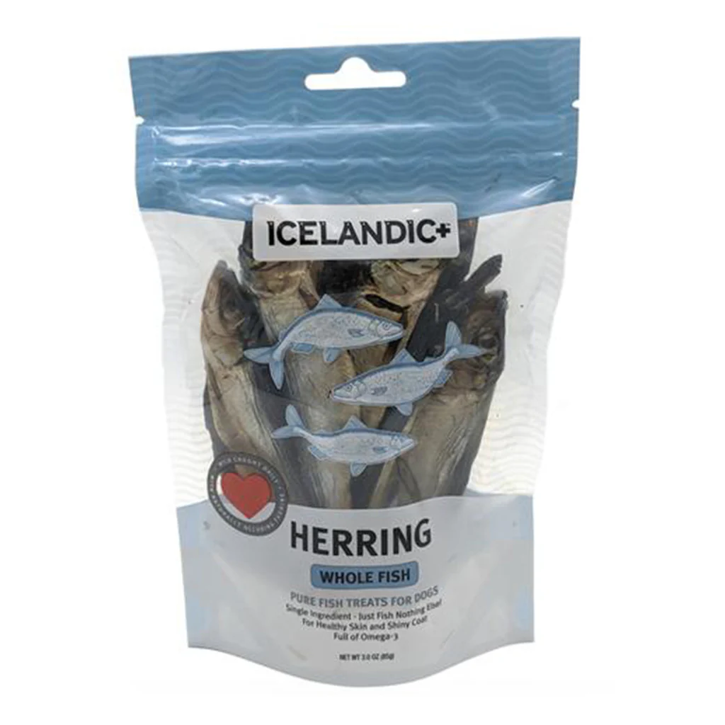 Icelandic+ Whole Herring Treat 3oz - Image 2