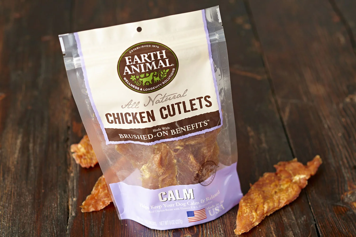Earth Animal Chicken Cuts Calm 8oz - Image 3