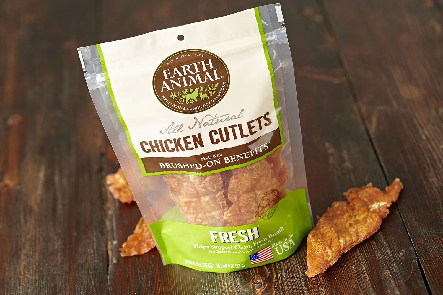 Earth Animal Chicken Cuts Fresh Breath 8oz - Image 3