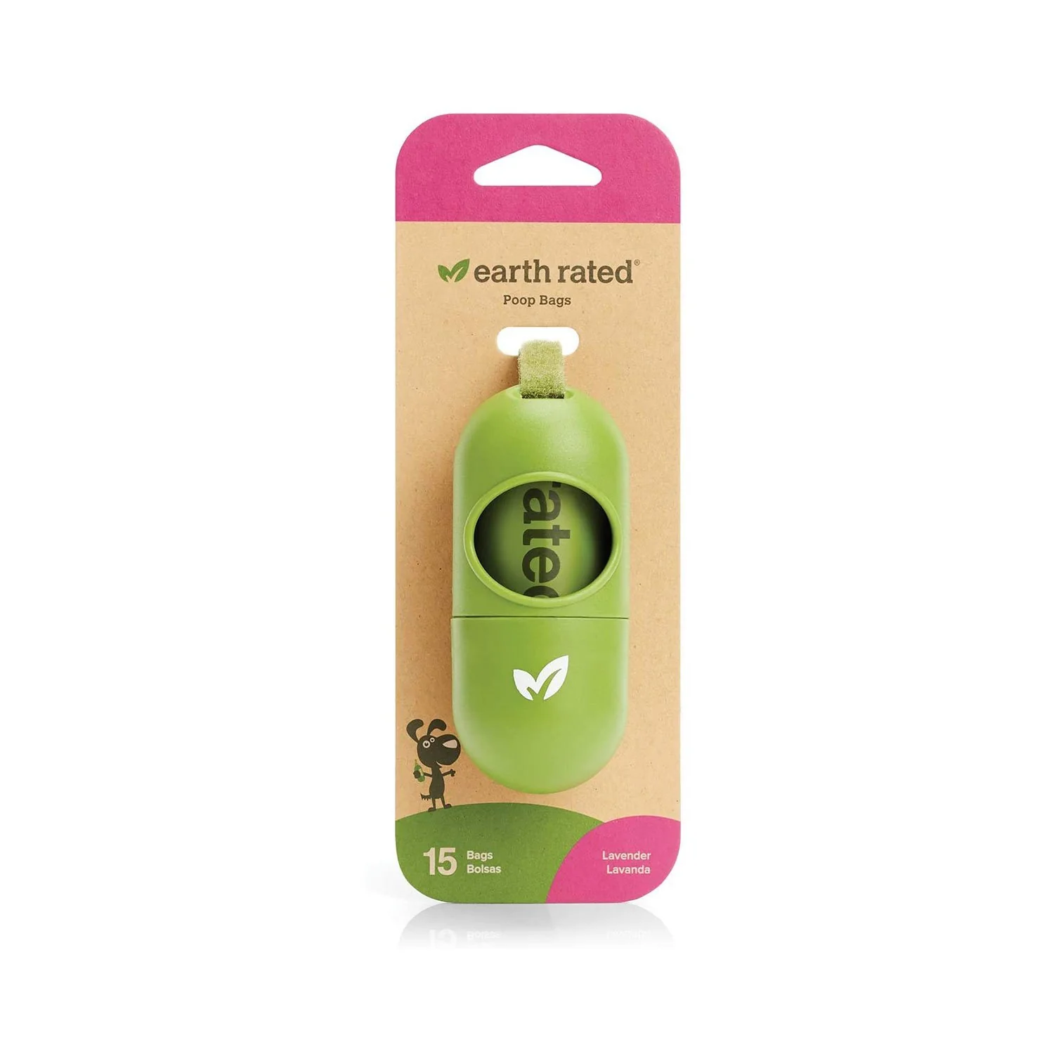 Earth Rated Poopbags Dispenser 15 Bags