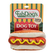 FabDog Fast Foodies Hot Dog