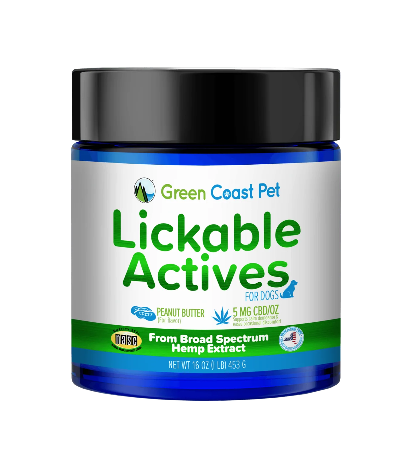 GREEN COAST LICKABLE ACTIVES - HEMP