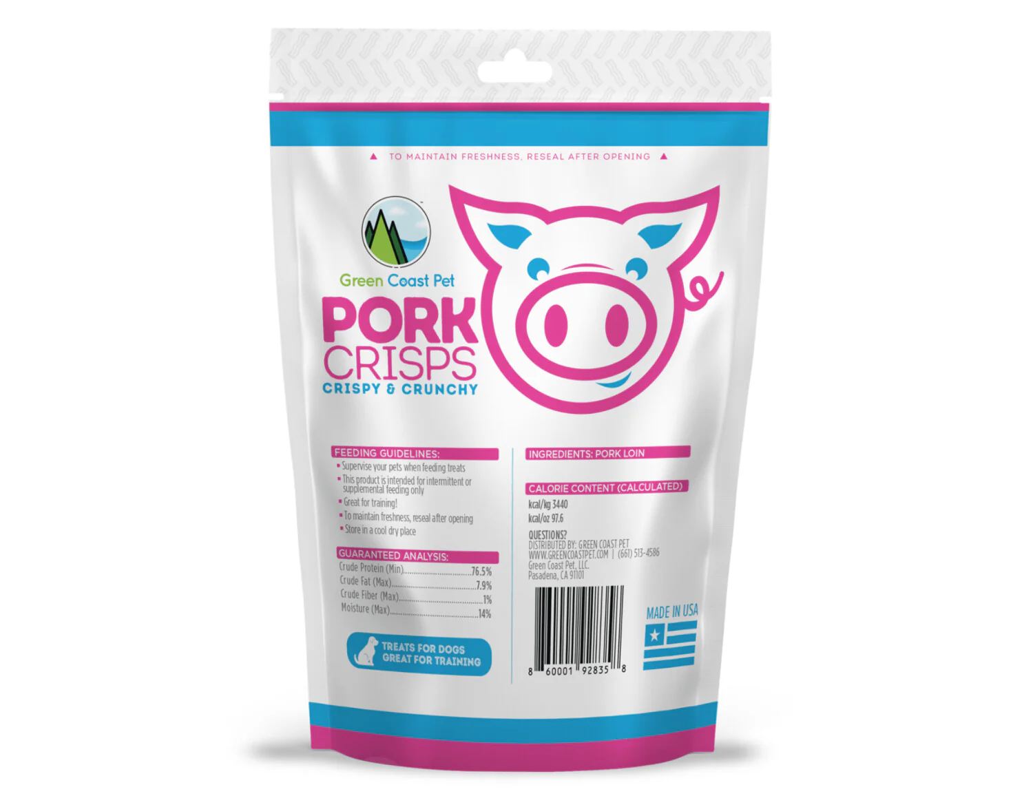 GREEN COAST PORK CRISPS 4oz - Image 2