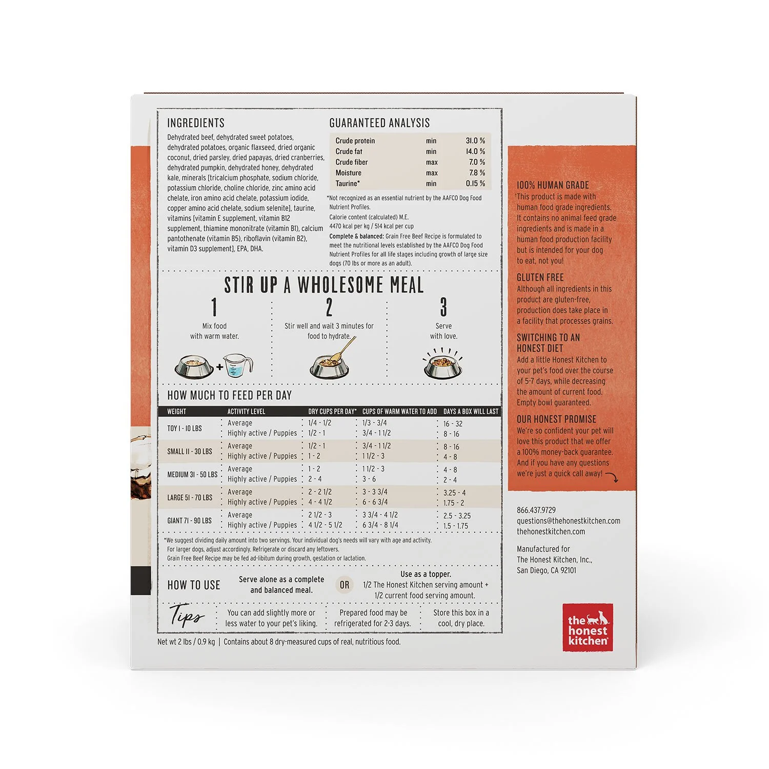 Honest Kitchen Beef - Image 3