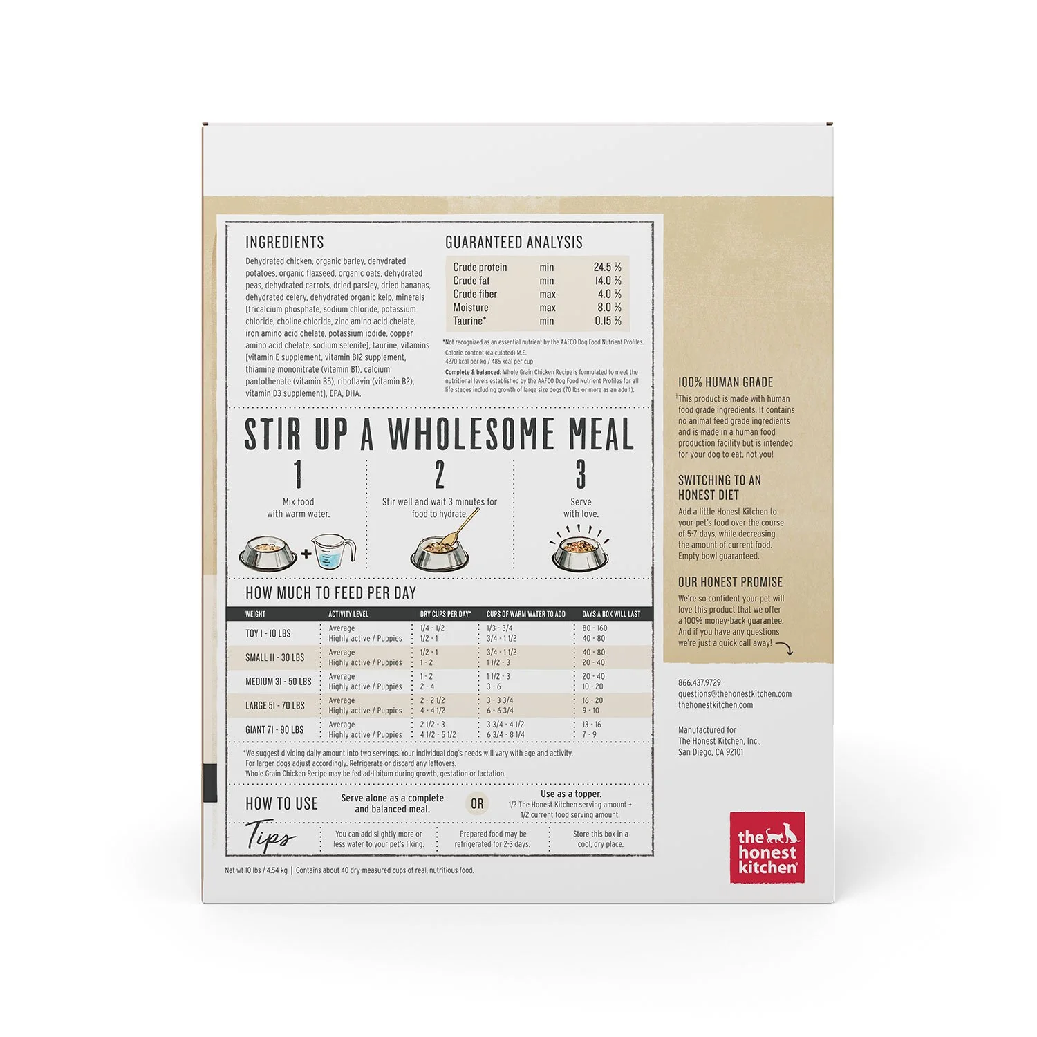 Honest Kitchen Revel Whole Grain Chicken - Image 3