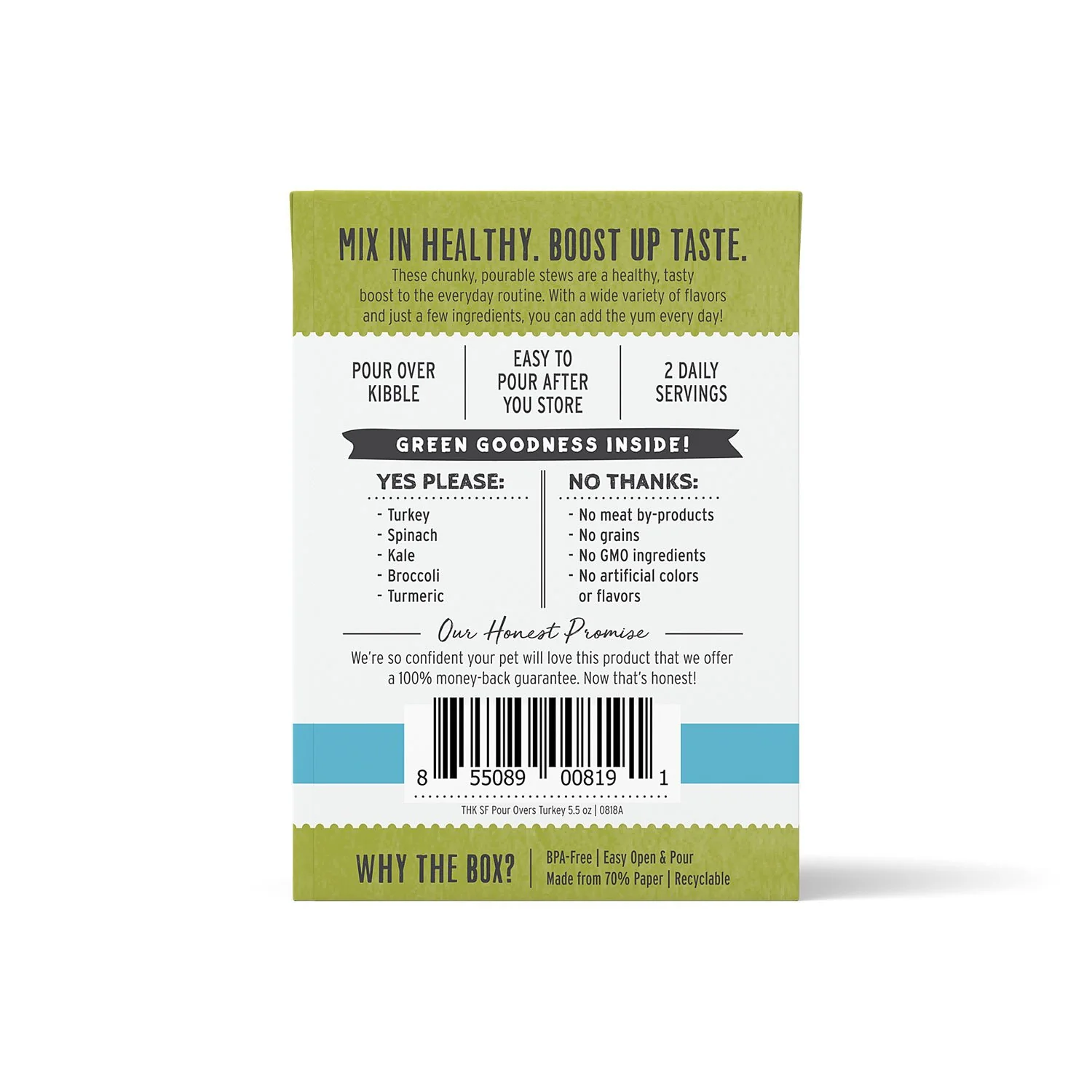 Honest Kitchen Superfood Pour Over Turkey - Image 4
