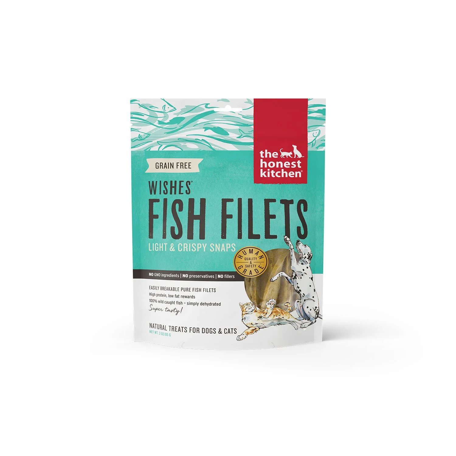 Honest Kitchen Wishes Filets Whitefish 3oz