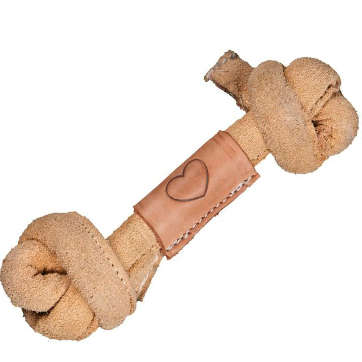 HUGGLE HOUNDS KNOT LEATHER BONE - Image 2