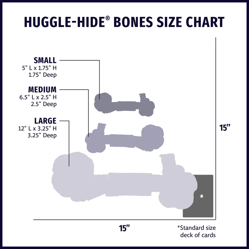 HUGGLE HOUNDS KNOT LEATHER BONE - Image 3
