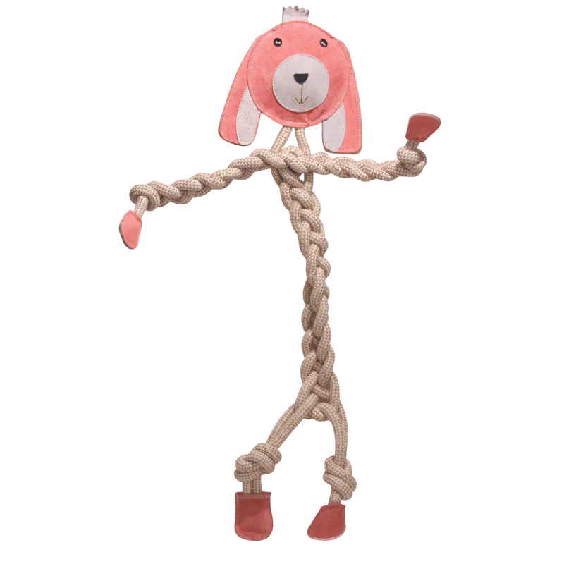HUGGLE HOUNDS KNOT ROPE BUNNY