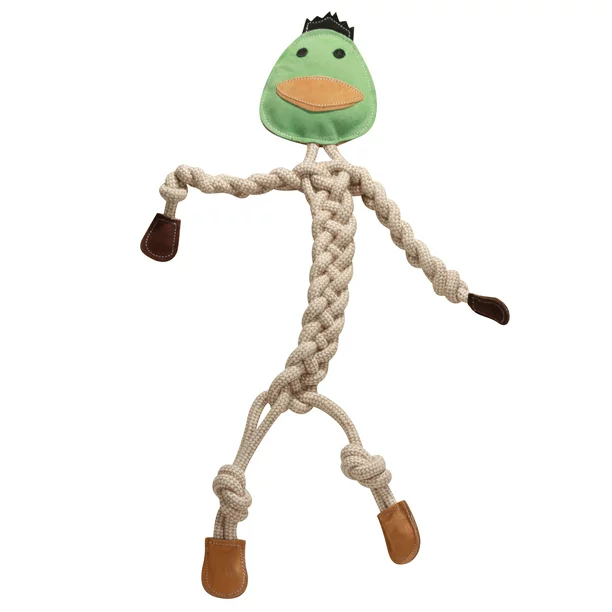 HUGGLE HOUNDS KNOT ROPE DUCK