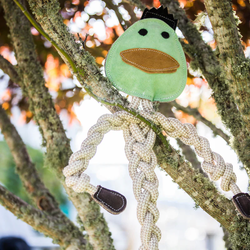 HUGGLE HOUNDS KNOT ROPE DUCK - Image 2