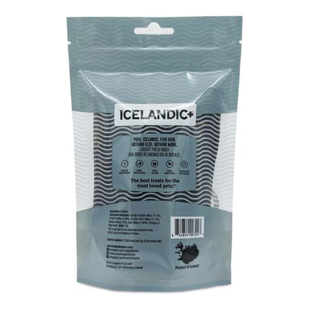 Icelandic+ Wolffish Skin Stick Chews 4oz - Image 3
