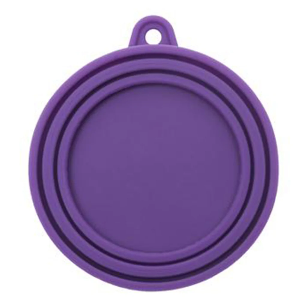 Messy Mutts & Cats Silicone Can Cover Purple - Image 2