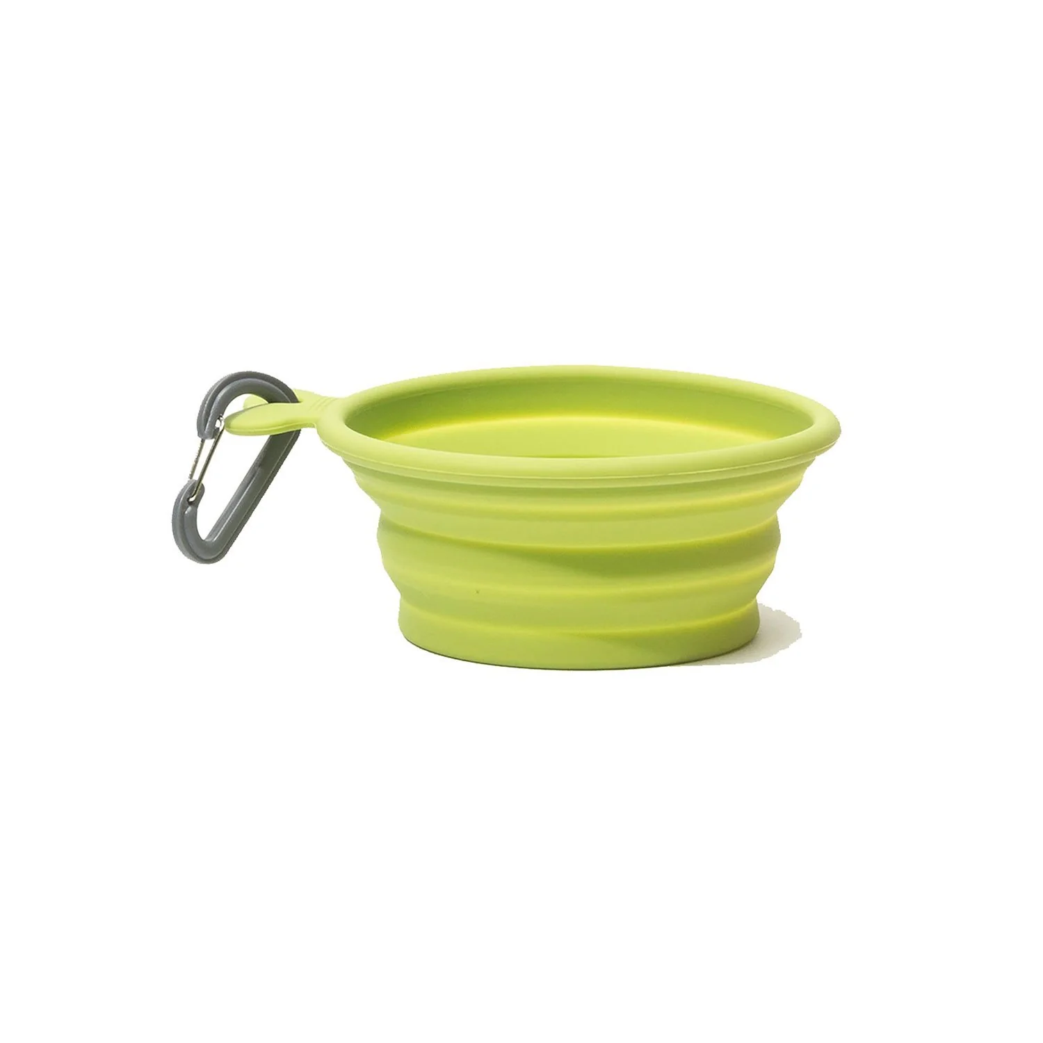 Messy Mutts Silicone Collapsible Bowl Green MD - Image 2