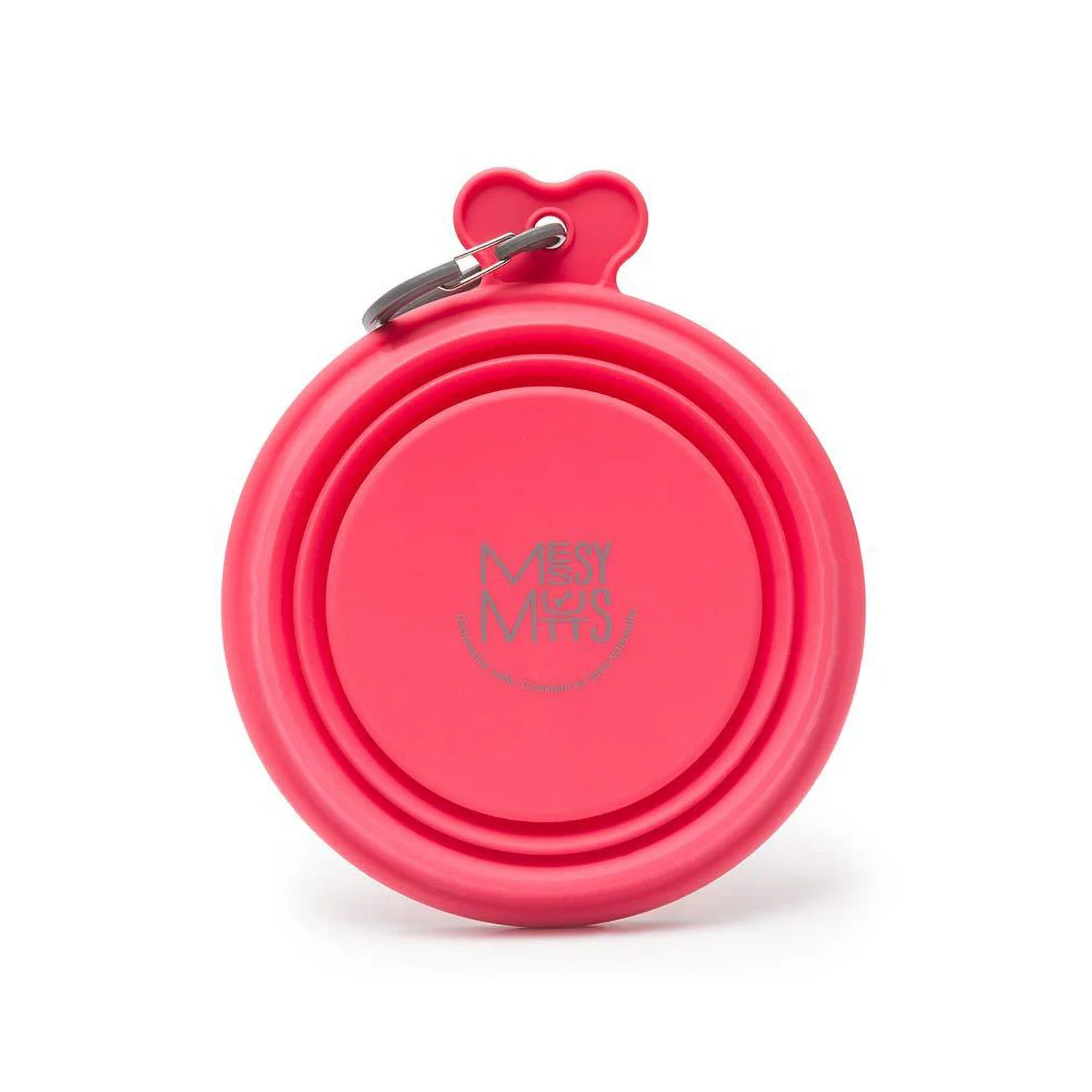 Messy Mutts Silicone Collapsible Bowl Watermelon - Image 3