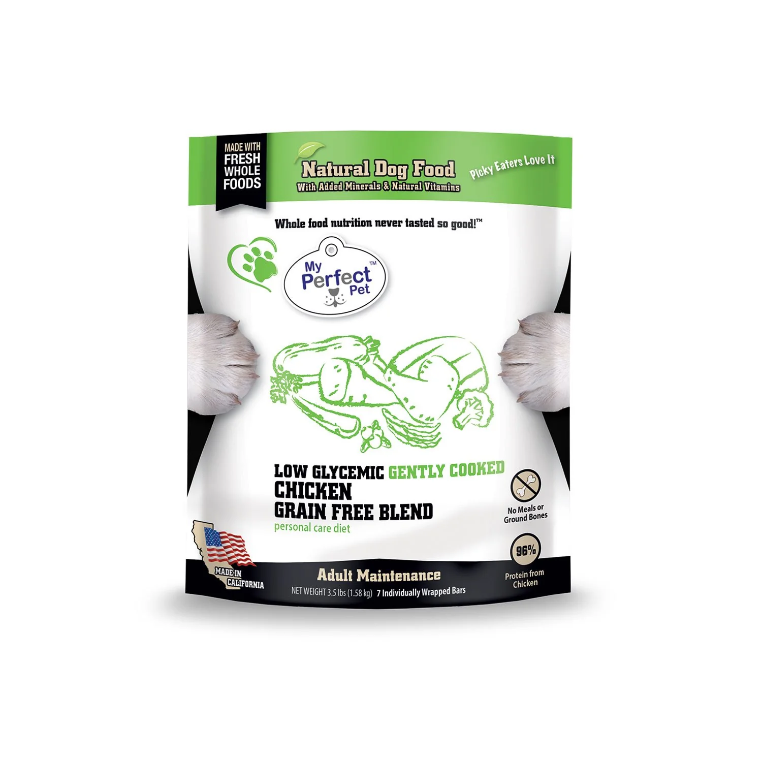 My Perfect Pet Low Glycemic Chicken Bag 3.5lb