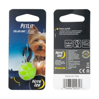 Nite Ize Petlit LED Green Paw - Image 4