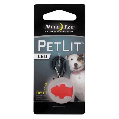 Nite Ize Petlit LED Red Hydrant