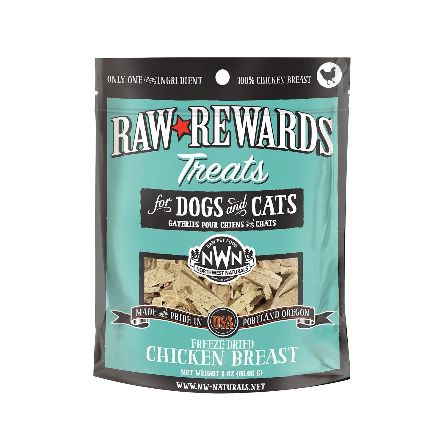 Northwest Naturals Chicken Breast Treats 3oz