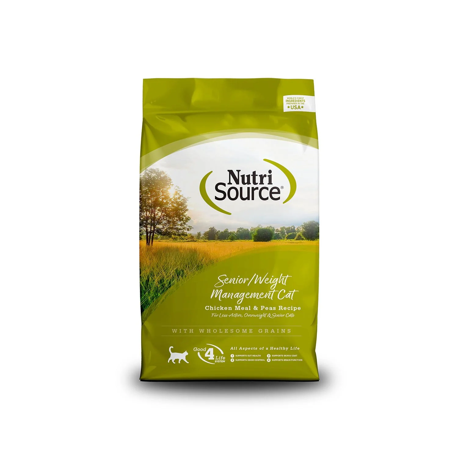 Nutrisource Cat Senior Weight Management Chicken & Rice 6.6lb - Image 2