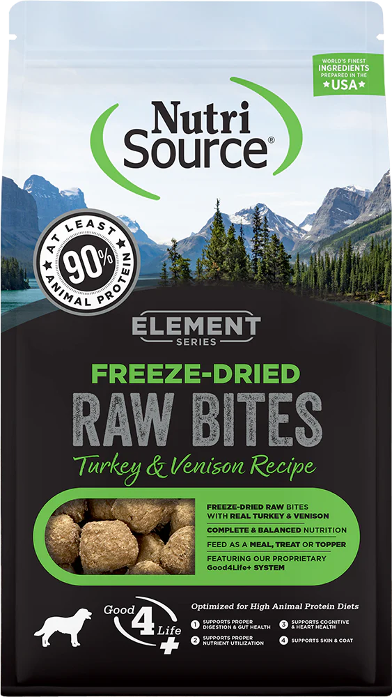 Nutrisource Element Freeze Dried Venison 10oz