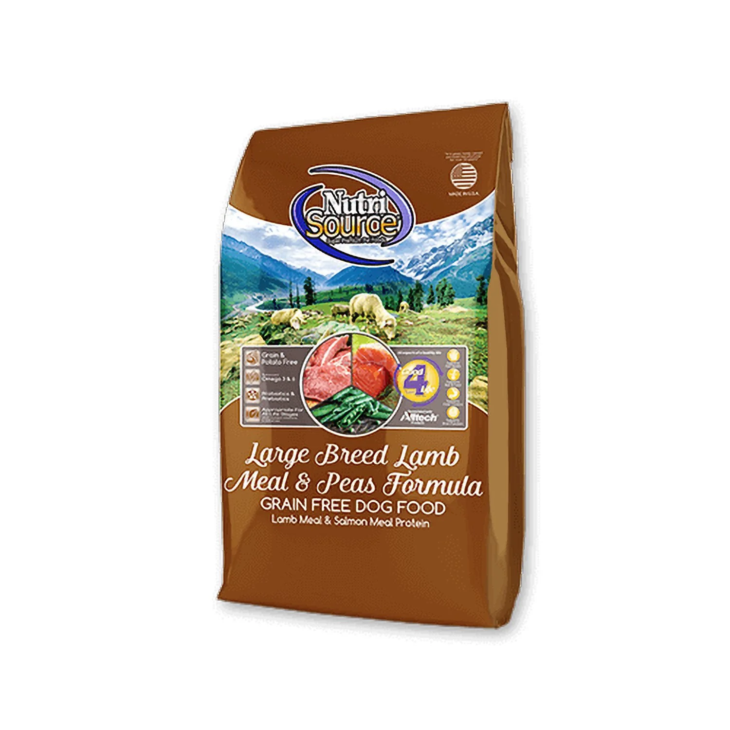 Nutrisource Grain Free Large Breed Lamb 30lb - Image 2