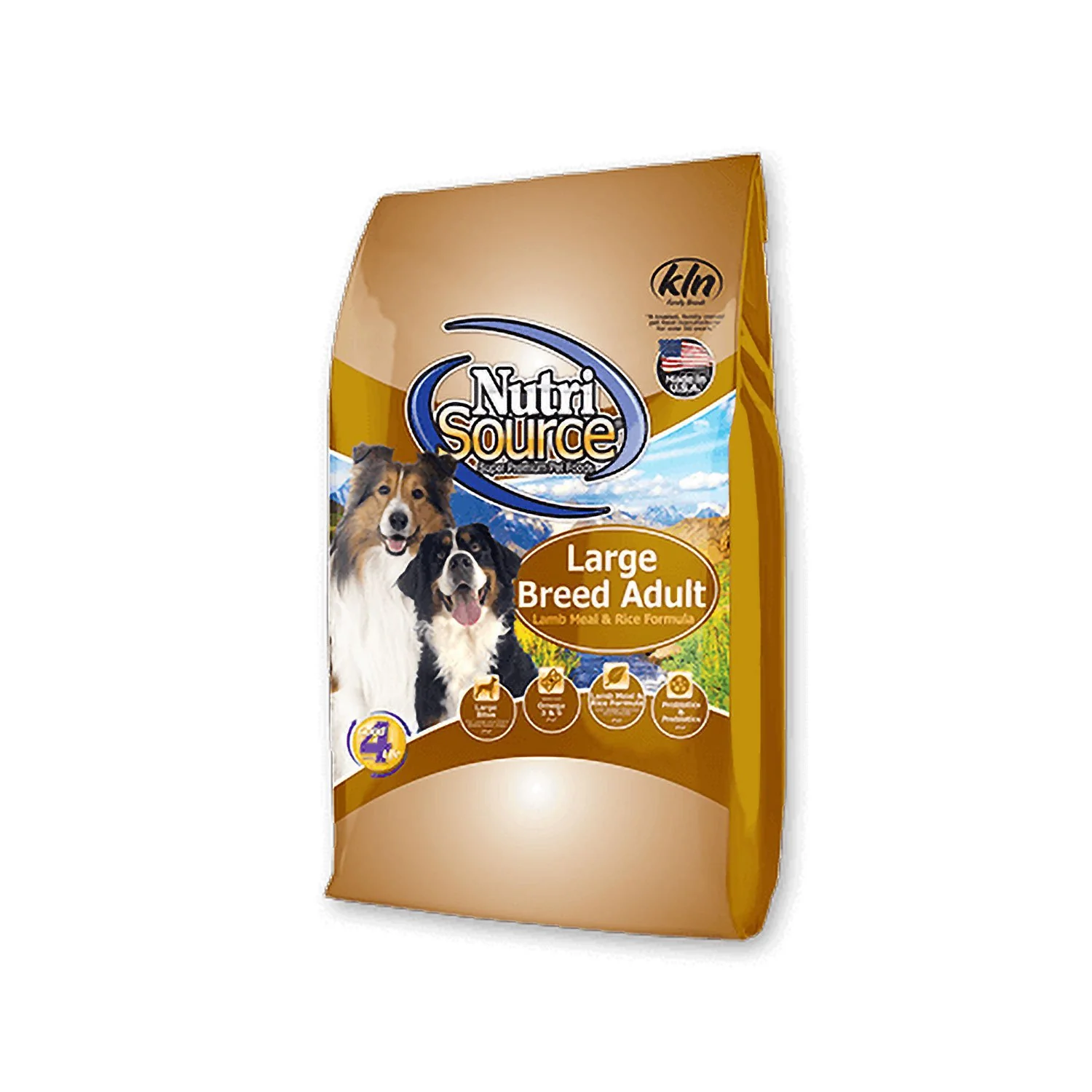 Nutrisource Large Breed Lamb & Rice 30lb - Image 2
