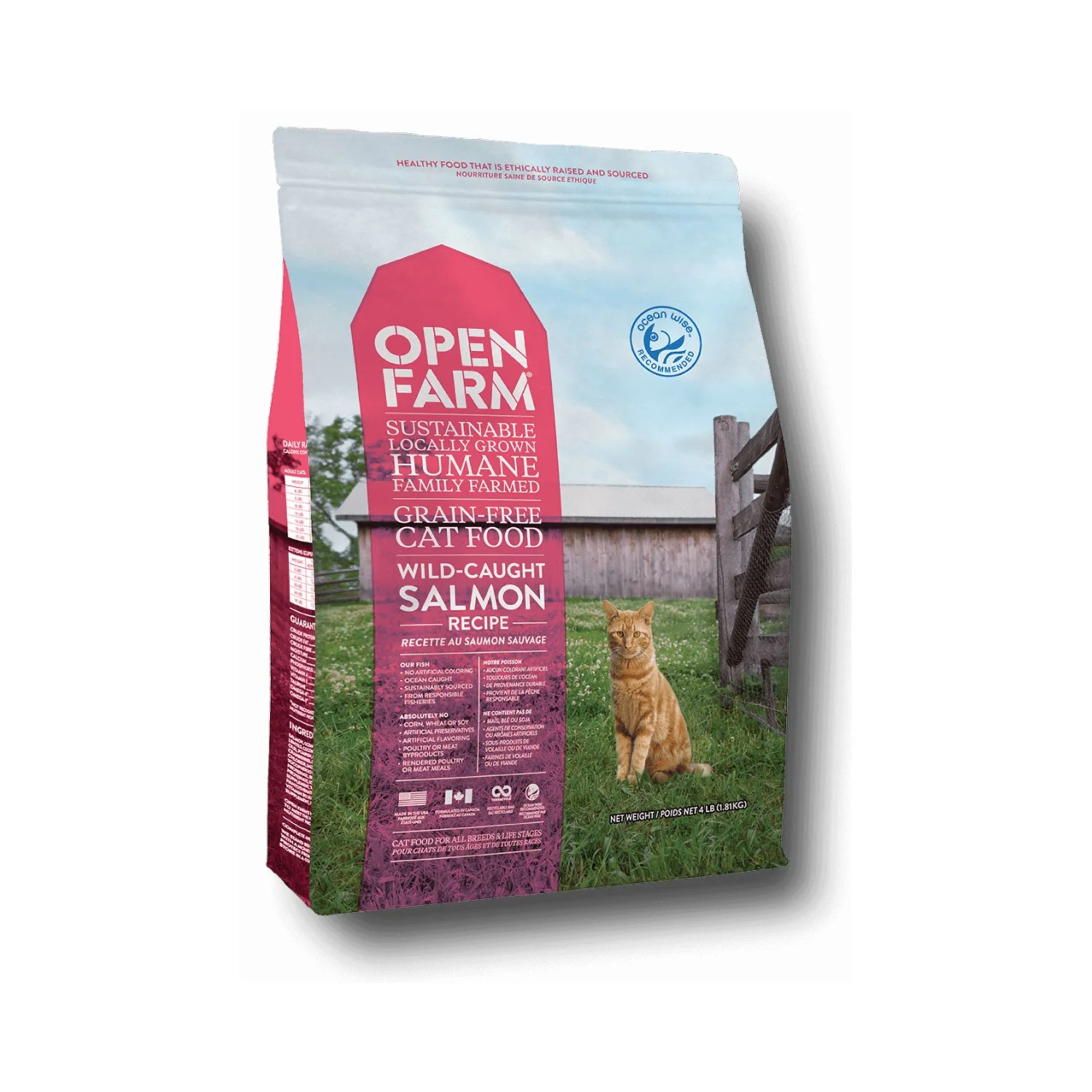 Open Farm Cat Wild Caught Salmon 4lb