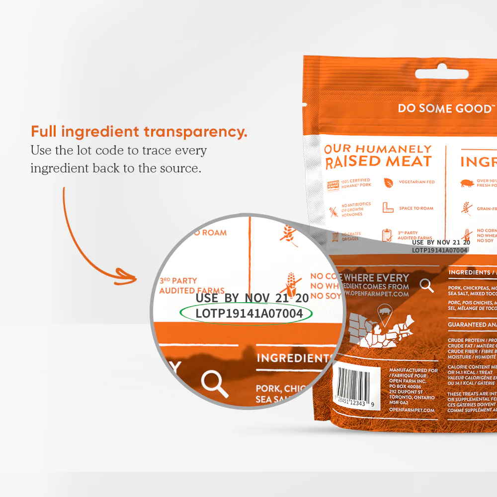 Open Farm Dehydrated Pork 4.5oz - Image 4