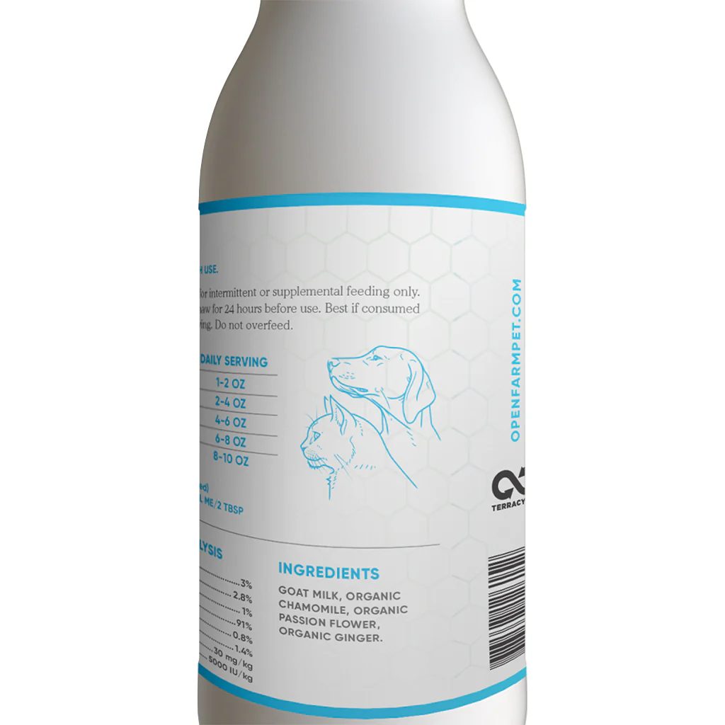 Open Farm Raw Goat Milk Calming 30oz - Image 2
