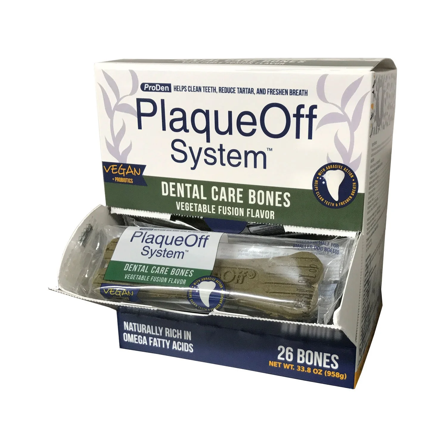 Plaque Off Dental Bone 1.3oz 26ct Case - Image 2