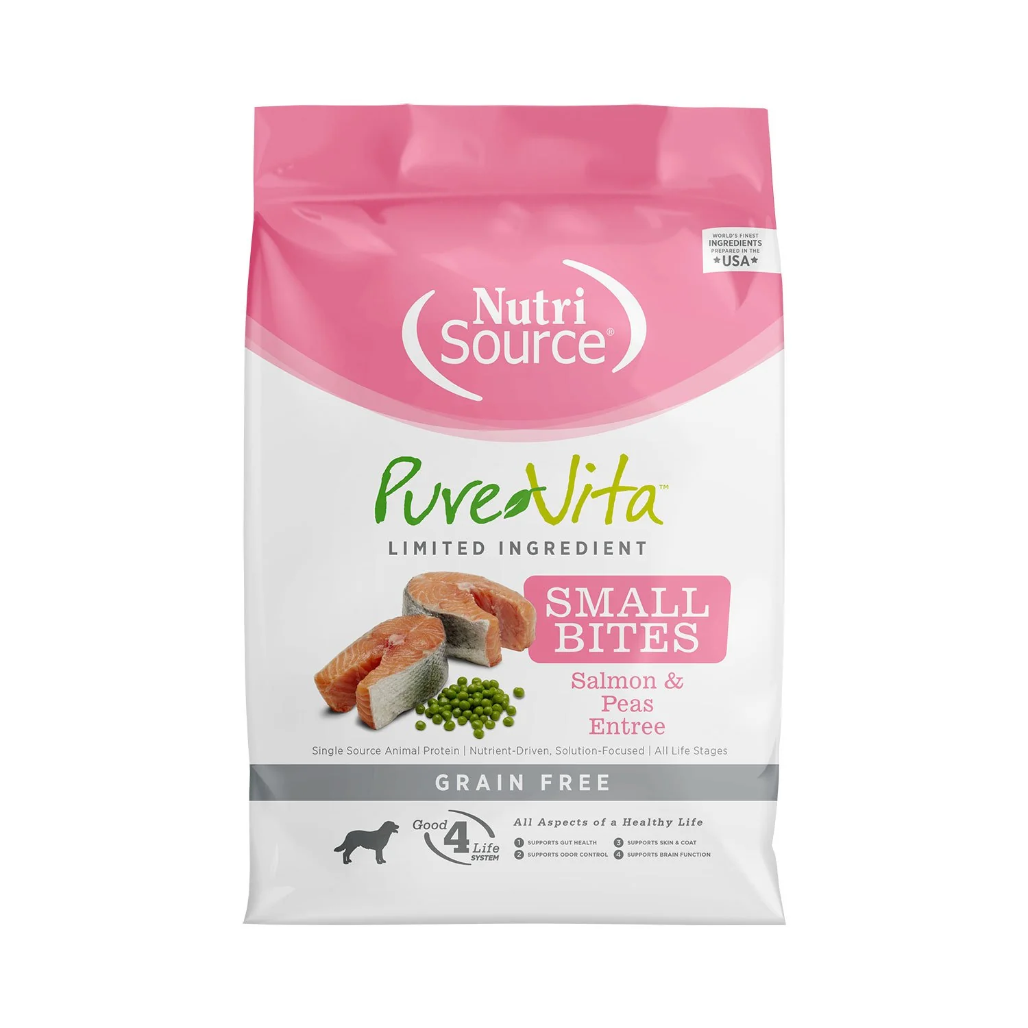 Pure Vita Grain Free Small Breed Salmon 5lb - Image 2