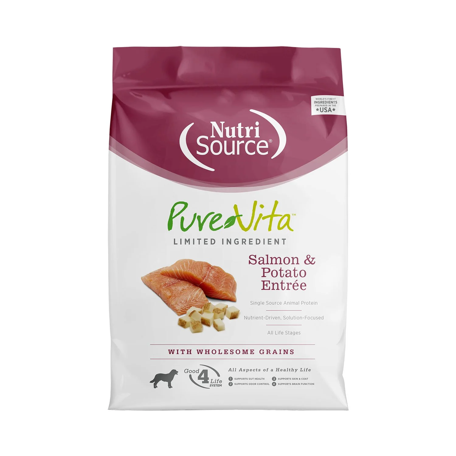 Pure Vita Salmon & Potato 5lb - Image 2
