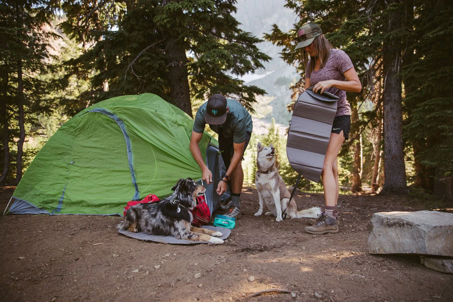 Ruffwear Highlands Pad Granite Gray Medium - DISC - Image 4