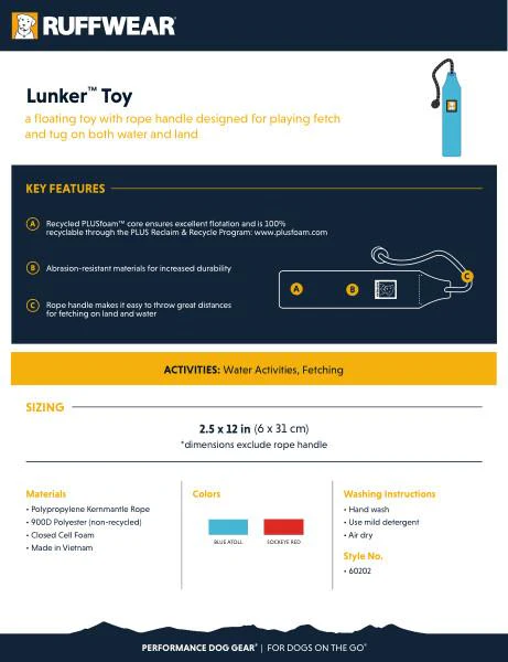 Ruffwear Lunker Toy - Image 2