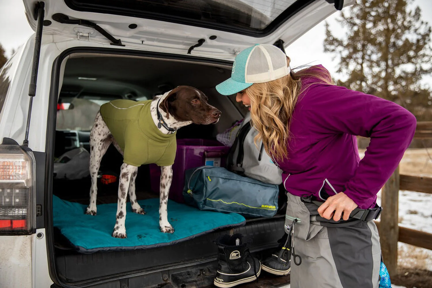 Ruffwear Mt Bachelor Pad Tumalo Teal - Image 5