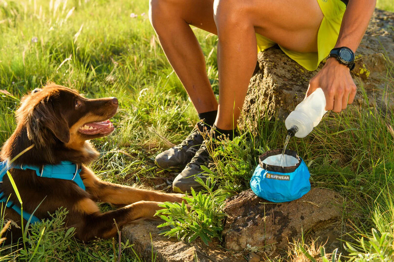 Ruffwear Trail Runner Bowl Blue Dusk - Image 5