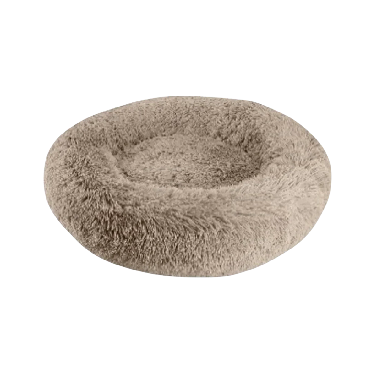 SHAGGY DONUT TAUPE BED 28"