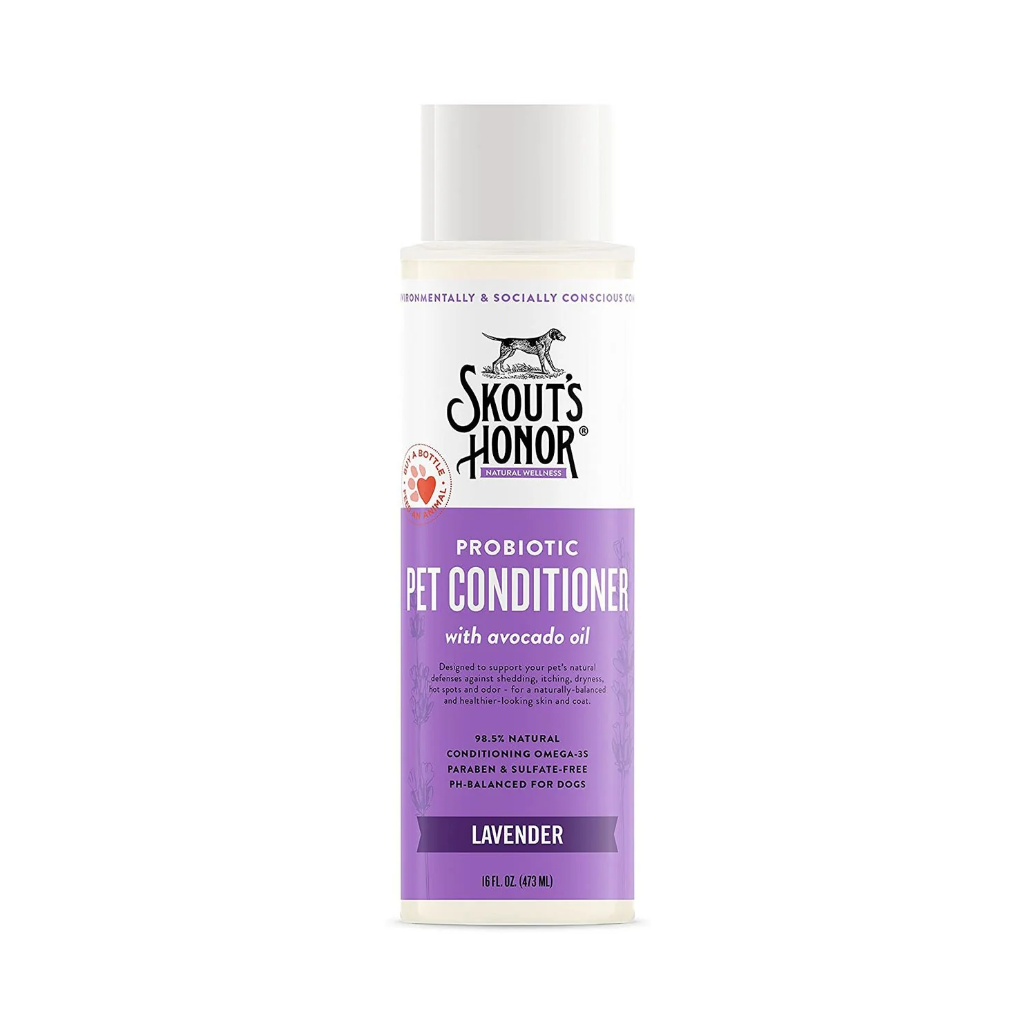 Skout's Honor Probiotic Conditioner Lavender 16oz