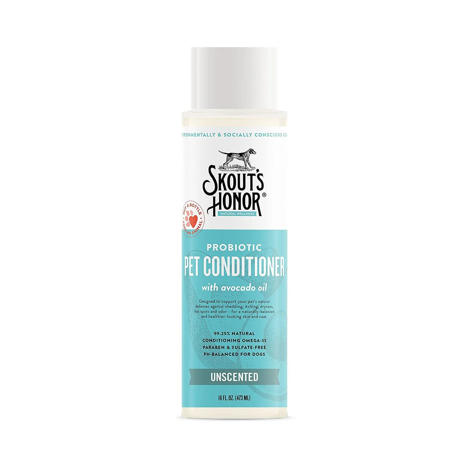 Skout's Honor Probiotic Conditioner Unscented 16oz