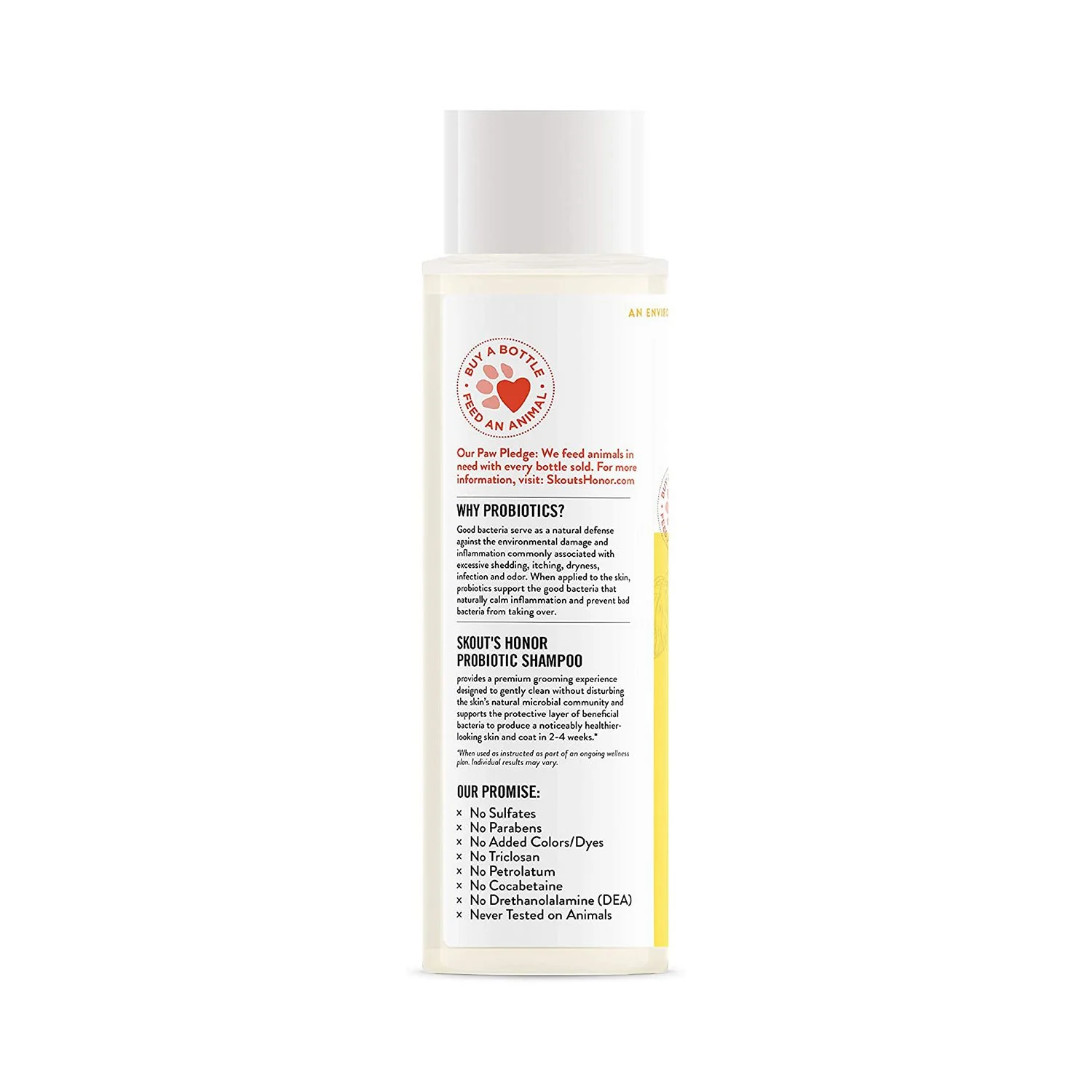 Skout's Honor Probiotic Shampoo Unscented 16oz - Image 2
