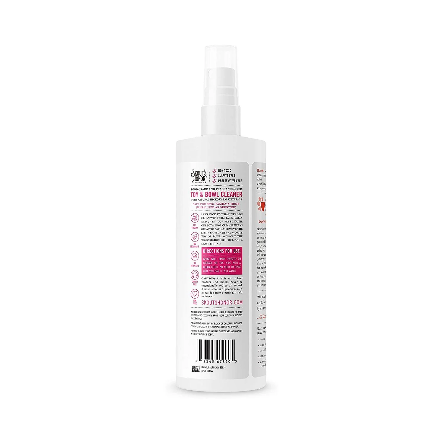 Skout's Honor Toy & Bowl Cleaner 8oz - Image 2