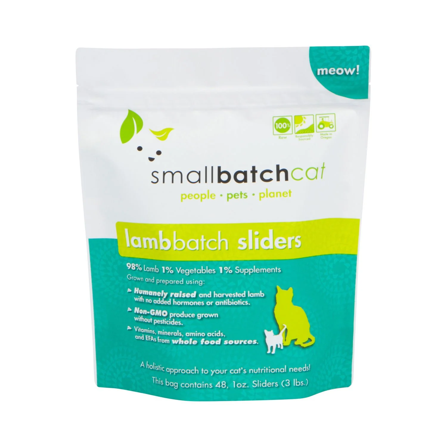 SmallBatch Cat Lamb Sliders 3lb