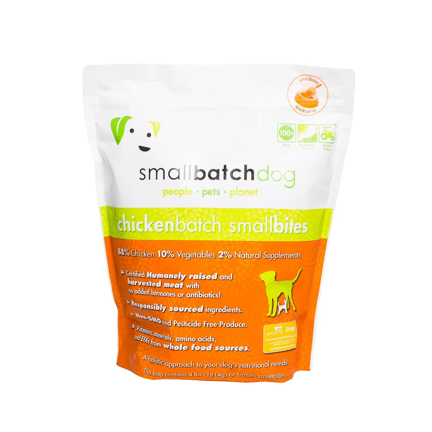 SmallBatch Dog Chicken Bites 4lb